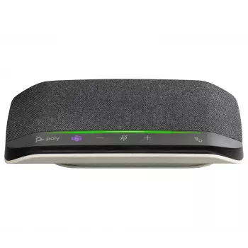 HP Poly Sync 10 garsiakalbė su mikrofonu, sertifikuota Microsoft Teams, sidabrinė, 0.715 m, IP64, Windows 10, Windows 11, MacOS