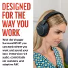 Ausinės HP Poly Voyager Surround 80 UC USB-C + USB-C/A adapteris