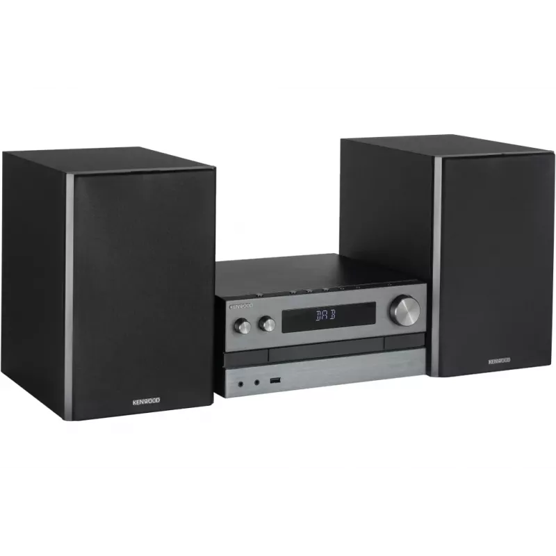 Kenwood M-918DAB-H namų garso mikro sistema, 10 W, aliuminis, juoda