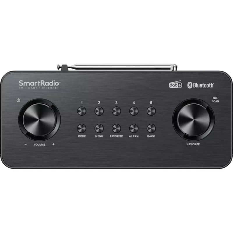 Kenwood CR-ST100S-B internetinis radijas Juodas