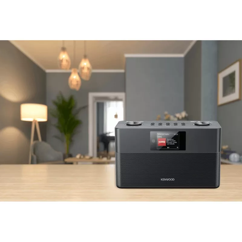 Kenwood CR-ST100S-B internetinis radijas Juodas