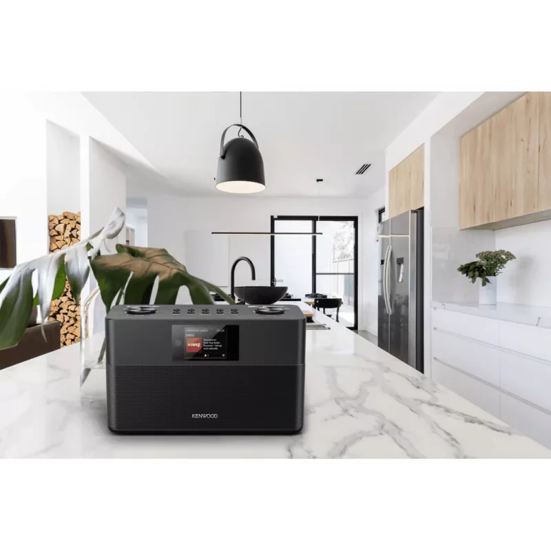 Kenwood CR-ST100S-B internetinis radijas Juodas