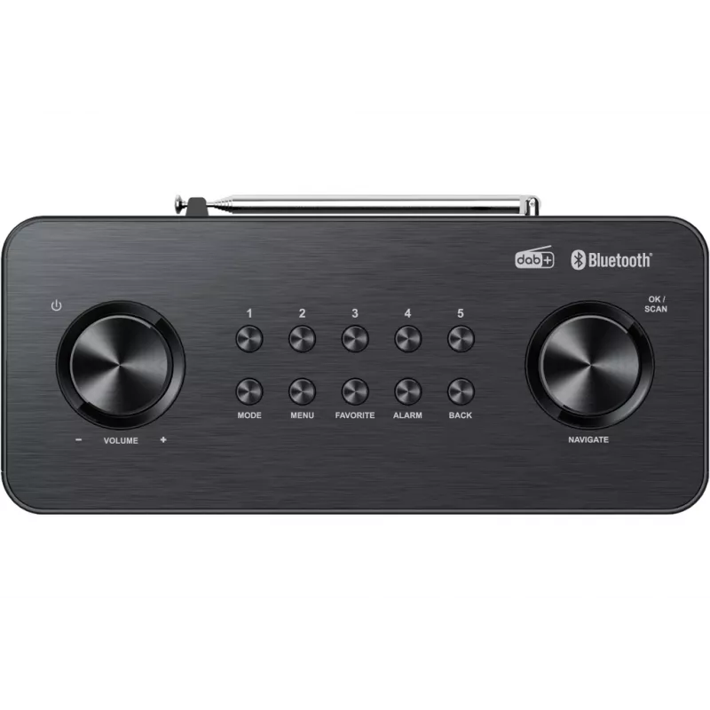 Kenwood CR-ST80DAB-B radijo imtuvas asmeninis skaitmeninis juodas