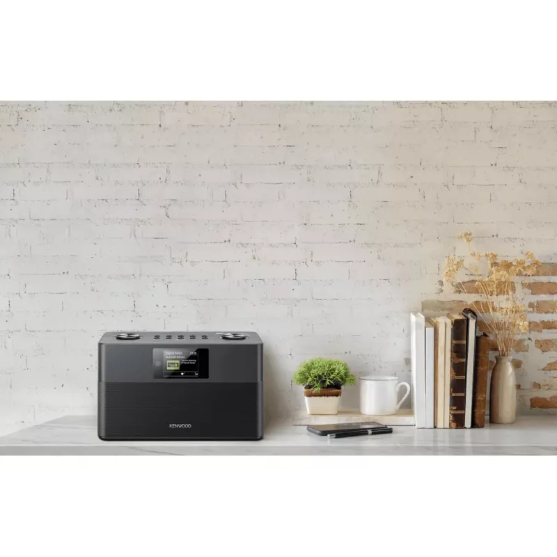 Kenwood CR-ST80DAB-B radijo imtuvas asmeninis skaitmeninis juodas