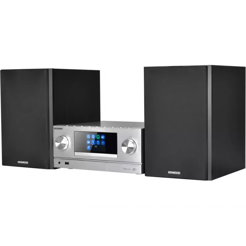 Kenwood M-9000S Namų audio mini sistema 50 W sidabrinė