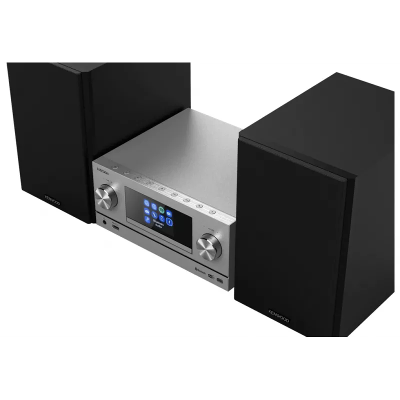Kenwood M-9000S Namų audio mini sistema 50 W sidabrinė