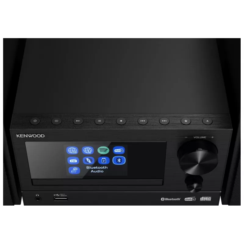 Kenwood M-7000S Namų garso mini sistema 30 W Juoda