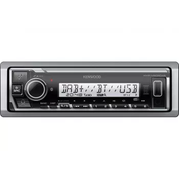 Kenwood KMR-M508DAB jūrinis skaitmeninis imtuvas su DAB+, Bluetooth ir Alexa