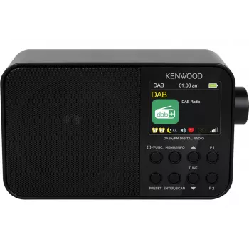 Kenwood CR-M30DAB-B nešiojamas skaitmeninis radijo imtuvas