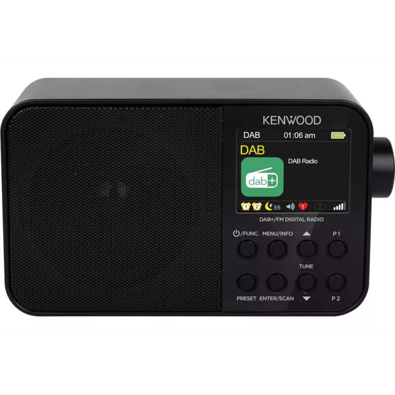 Kenwood CR-M30DAB-B nešiojamas skaitmeninis radijo imtuvas