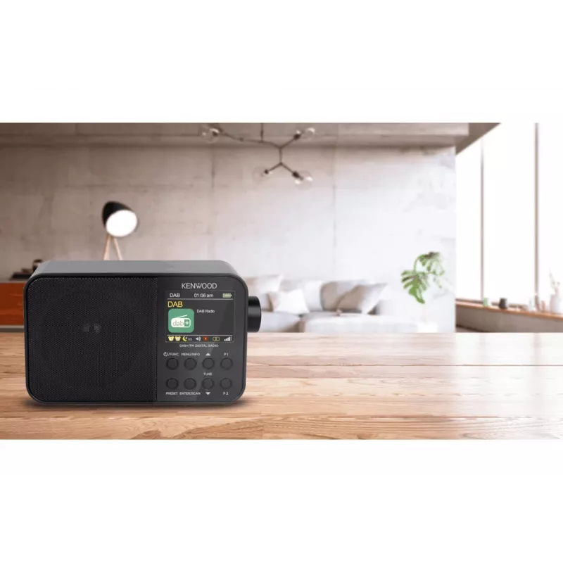 Kenwood CR-M30DAB-B nešiojamas skaitmeninis radijo imtuvas