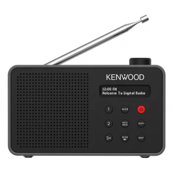 Kenwood CR-M25DAB-B nešiojamas skaitmeninis radijo imtuvas, juodas
