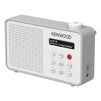 Kenwood CR-M25DAB-W nešiojamas radijo imtuvas skaitmeninis baltas