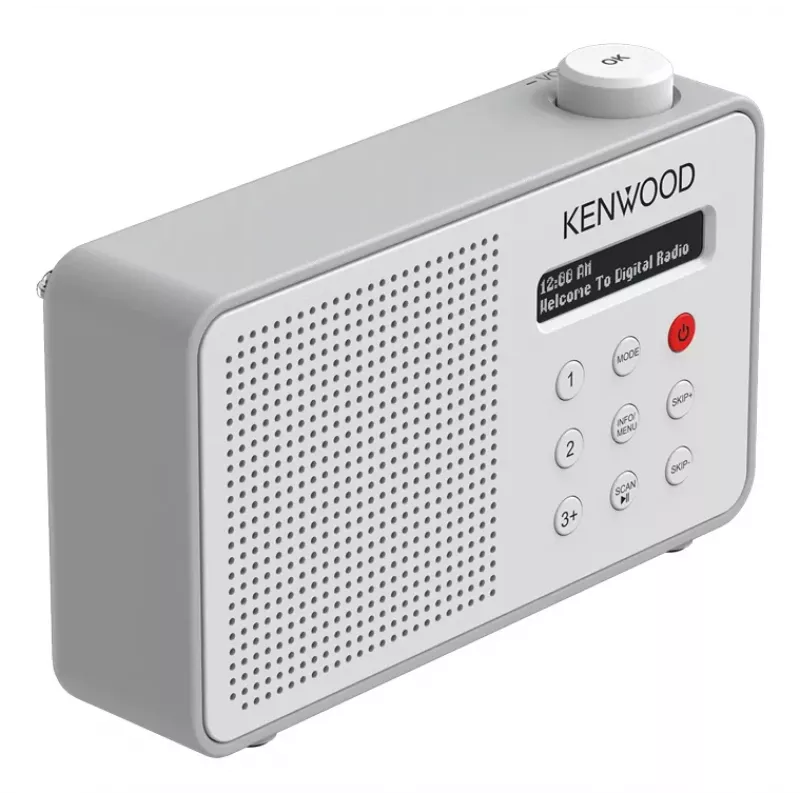 Kenwood CR-M25DAB-W nešiojamas radijo imtuvas skaitmeninis baltas