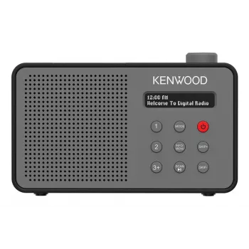 Kenwood CR-M25DAB-H nešiojamas skaitmeninis radijas, pilka spalva