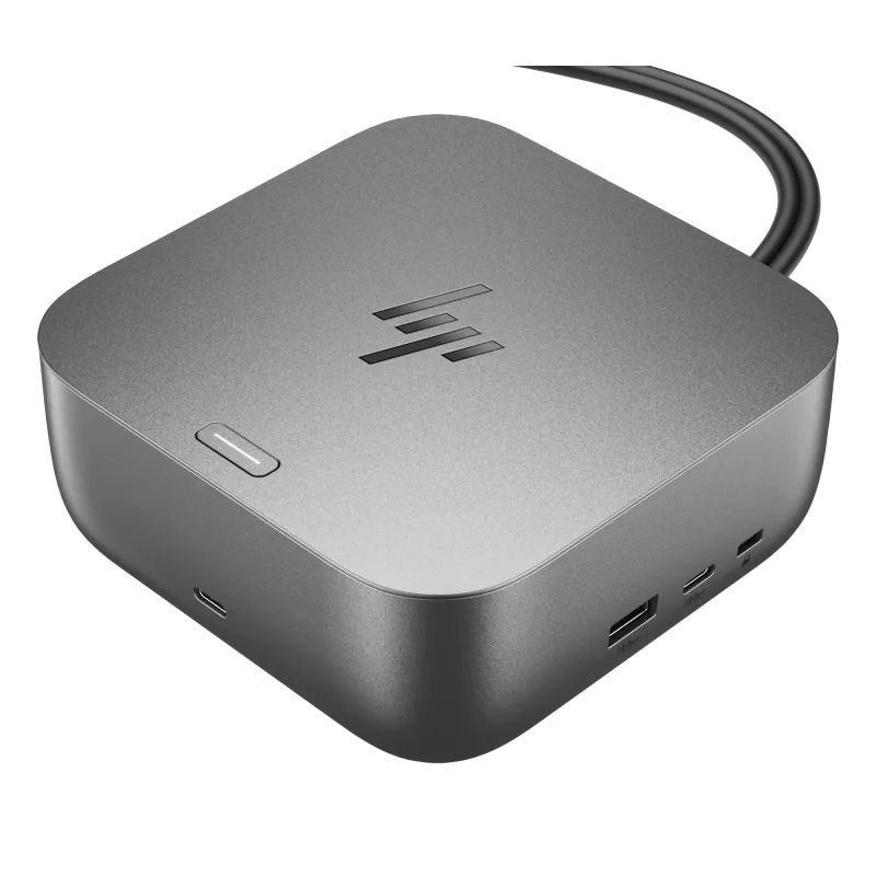 HP Thunderbolt 4 Ultra 280W G6 Dock, laidinis, Thunderbolt 4, 280 W, 10,100,1000,2500 Mbit/s, pilka, 8K Ultra HD