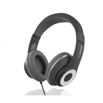 Verbatim TruSound USB-C ausinės, laidinės, kasdieniniam naudojimui, 20-20000 Hz, 200.9 g, juodos
