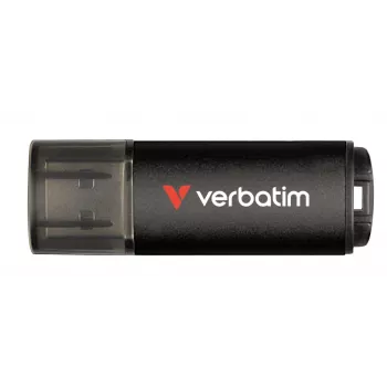 Verbatim V200 Metal USB Drive 64GB, 64 GB, USB Type-A, 3.2 Gen 1 (3.1 Gen 1), 200 MB/s, dangtelis, juoda