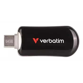Verbatim Plectra USB-C atmintukas 64GB, juodas