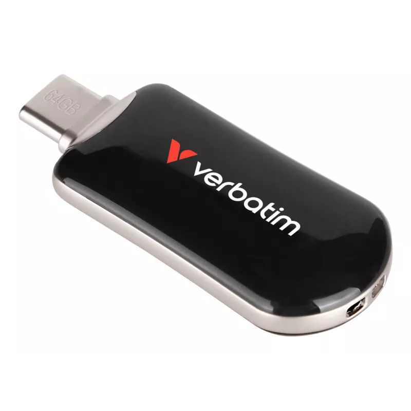 Verbatim Plectra USB-C atmintukas 64GB, juodas