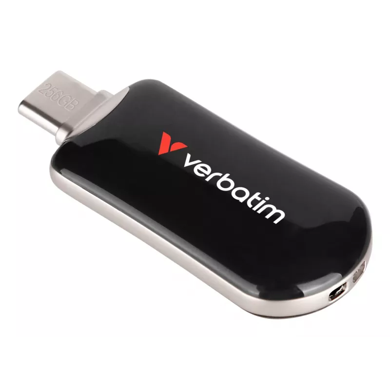 “Verbatim Plectra” USB-C atmintukas juodas 256 GB
