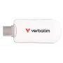Verbatim Plectra USB-C atmintukas baltas 256GB, 256 GB, USB Type-C, 3.2 Gen 1 (3.1 Gen 1), 100 MB/s, be dangtelio, baltas