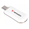 Verbatim Plectra USB-C atmintukas baltas 256GB, 256 GB, USB Type-C, 3.2 Gen 1 (3.1 Gen 1), 100 MB/s, be dangtelio, baltas