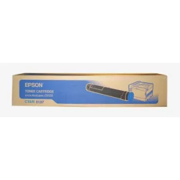 Epson AL-C9100 Toner Cyan 12k, žalsvai mėlyna, 1 vnt.