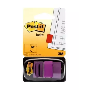 Lipnios žymeklės 3M 680-8 violetinės (50 vnt.)
