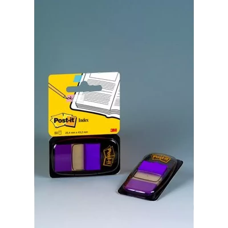 Lipnios žymeklės 3M 680-8 violetinės (50 vnt.)