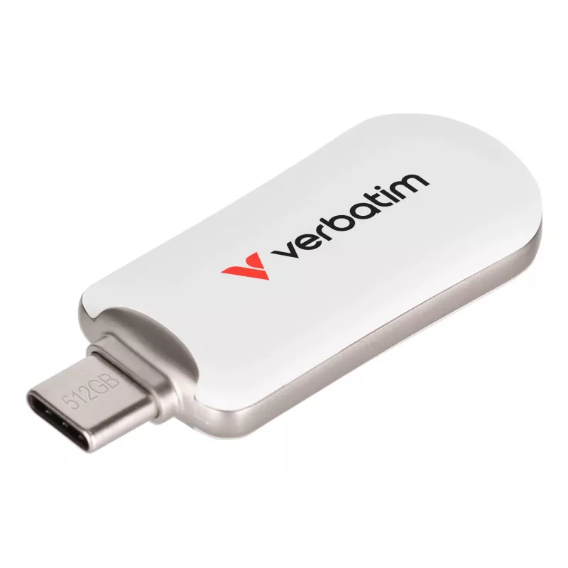 Verbatim Plectra USB-C atmintukas baltas 512GB