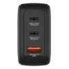 Verbatim Mini GaN 65W įkroviklis su ekranu, vidaus, AC, 20 V, juodas