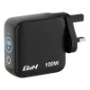 Verbatim Mini GaN Įkroviklis 100W su Ekranu, Vidinis, AC, 20 V, Juodas
