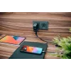Verbatim Mini GaN Įkroviklis 100W su Ekranu, Vidinis, AC, 20 V, Juodas