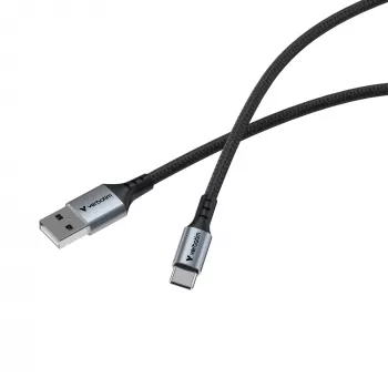 Verbatim Sync & Charge kabelis USB-A į USB-C 120 cm, 1,2 m, USB A, USB C, USB 2.0, 0,48 Gbit/s, Juoda