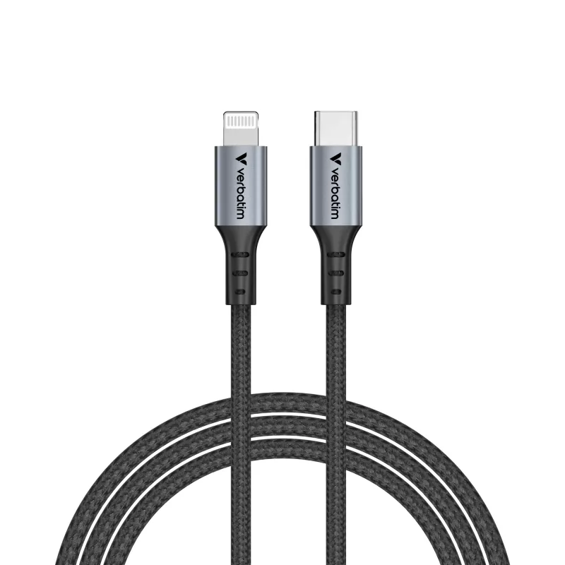 Verbatim Sync & Charge kabelis USB-C į Lightning 120 cm