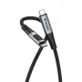 Verbatim Sync & Charge USB C į USB C 100W Display 120 cm, 1,2 m, USB C, USB C, USB 2.0, 0,48 Gbit/s, Juoda