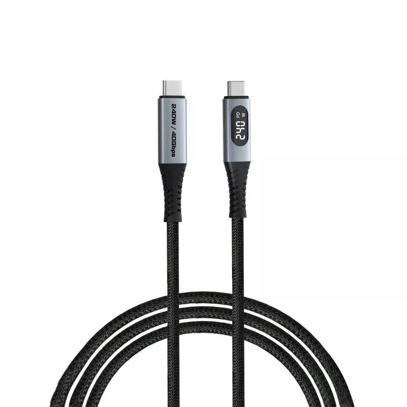 Verbatim Sync & Charge USB C į USB C 240W 40 Gbps Ekranas 120 cm