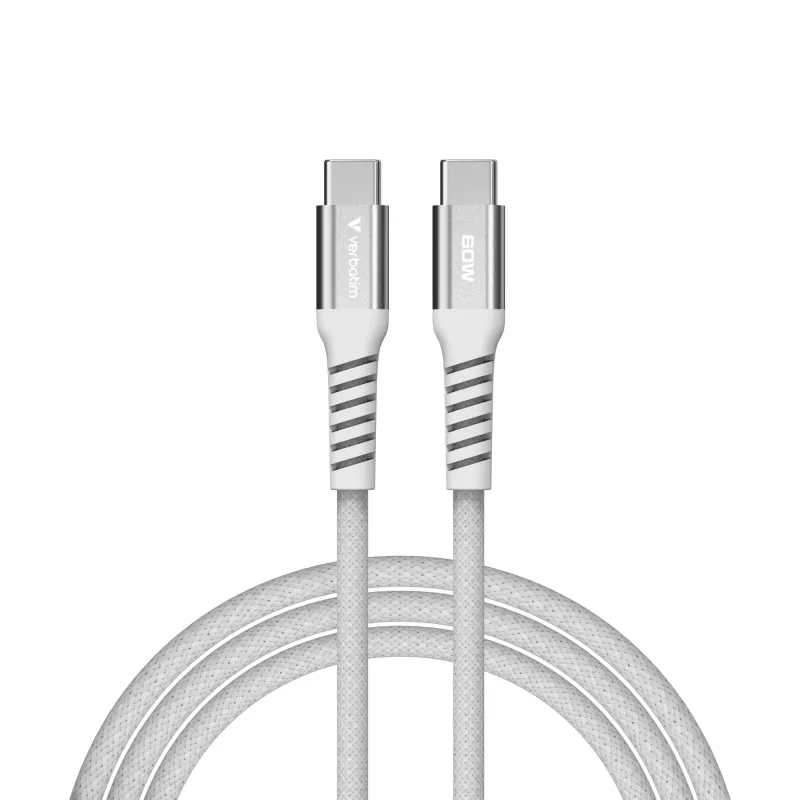 Verbatim Sync & Charge Magnetic Cable USB-C į USB-C 60W 120 cm pilka
