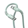 Verbatim Sync & Charge Magnetic Cable - 100W USB-C į USB-C 120 cm Žalia