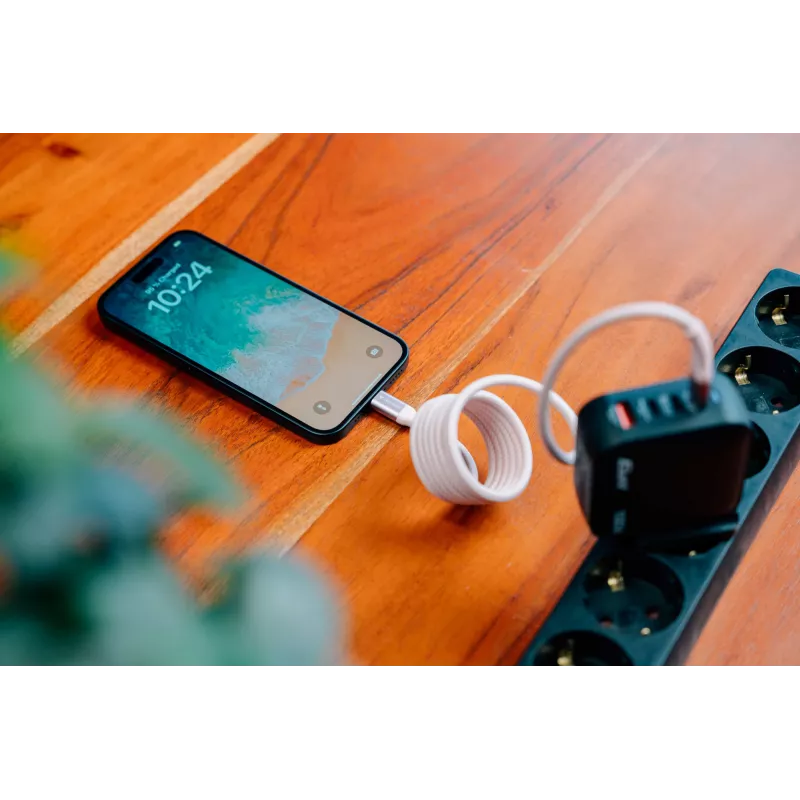 Verbatim Sync & Charge Magnetic Cable - 100W USB-C į USB-C 120 cm Mėlyna