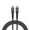 Verbatim Sync & Charge Magnetic Cable USB-C į USB-C 60W 120 cm juoda
