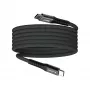 Verbatim Sync & Charge Magnetic Cable USB-C į USB-C 100W 120 cm Juoda