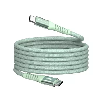 Verbatim Sync & Charge Magnetic Cable - 60W USB-C į USB-C 120 cm Žalia