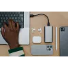 Verbatim TurboMetal SSD USB4 1TB USB Type-C USB4 Gen 2x2 sidabrinis