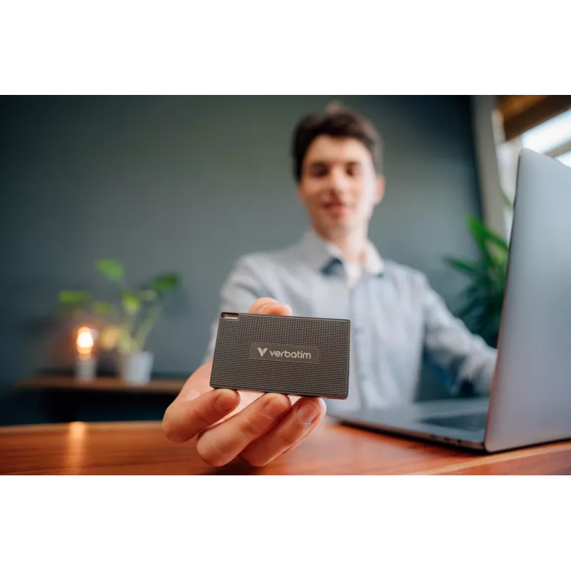 Verbatim Metal Mini SSD USB-C 3.2 Gen 2x2 512 GB pilka