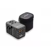 Verbatim UTA-06 100W GaN III Universalus kelioninis adapteris su 2 x USB-C PD & QC 4+ ir 2 x USB-A QC 3.0 prievadais