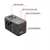 Verbatim UTA-06 100W GaN III Universalus kelioninis adapteris su 2 x USB-C PD & QC 4+ ir 2 x USB-A QC 3.0 prievadais