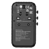 Verbatim UTA-06 100W GaN III Universalus kelioninis adapteris su 2 x USB-C PD & QC 4+ ir 2 x USB-A QC 3.0 prievadais