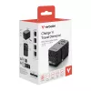 Verbatim Charge 'n' Travel Diamond 85W ištraukiamas laidas CNT-02